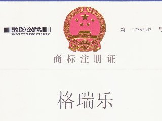 盈彩(中国)股份有限公司-官网格瑞乐商标注册